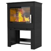 Poêle à bois Supra étanche et raccordable - ODELYA 8.7kw