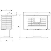 Poêle à bois Invicta - ANTAYA 12kw