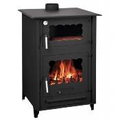 Pole  bois Interstoves avec four - ROSA 13kw