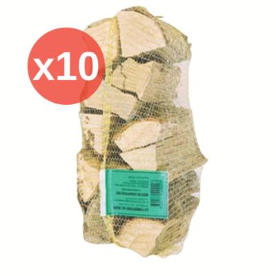 Filet de bûches 25 dm3 (30cm) - Pack 10 sacs