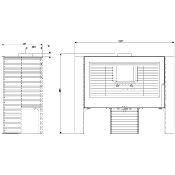 Poêle à bois Invicta - ITAYA 12kw