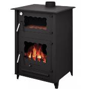 Poêle à bois Interstoves avec four - ROSA 13kw