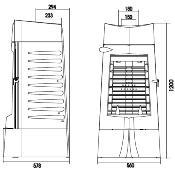 Poêle à bois Invicta - CHAMANE 10kw