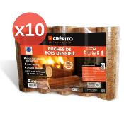 Bches de bois densifi x5 - Pack 10 sacs