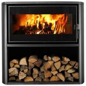 Poêle à bois raccordable Supra - LASLO BUCHER 7.7kw