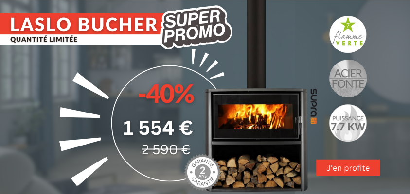 Po�les � bois laslo bucher