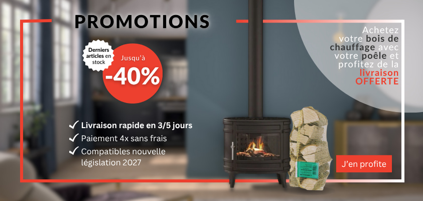 Poêles à bois promotions